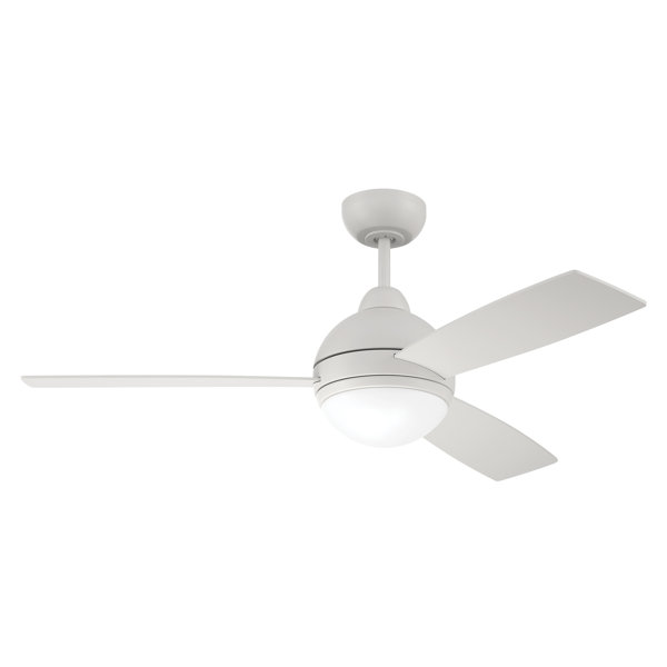 Orren Ellis Cullompton 52" 3 Blade LED Standard Ceiling Fan with